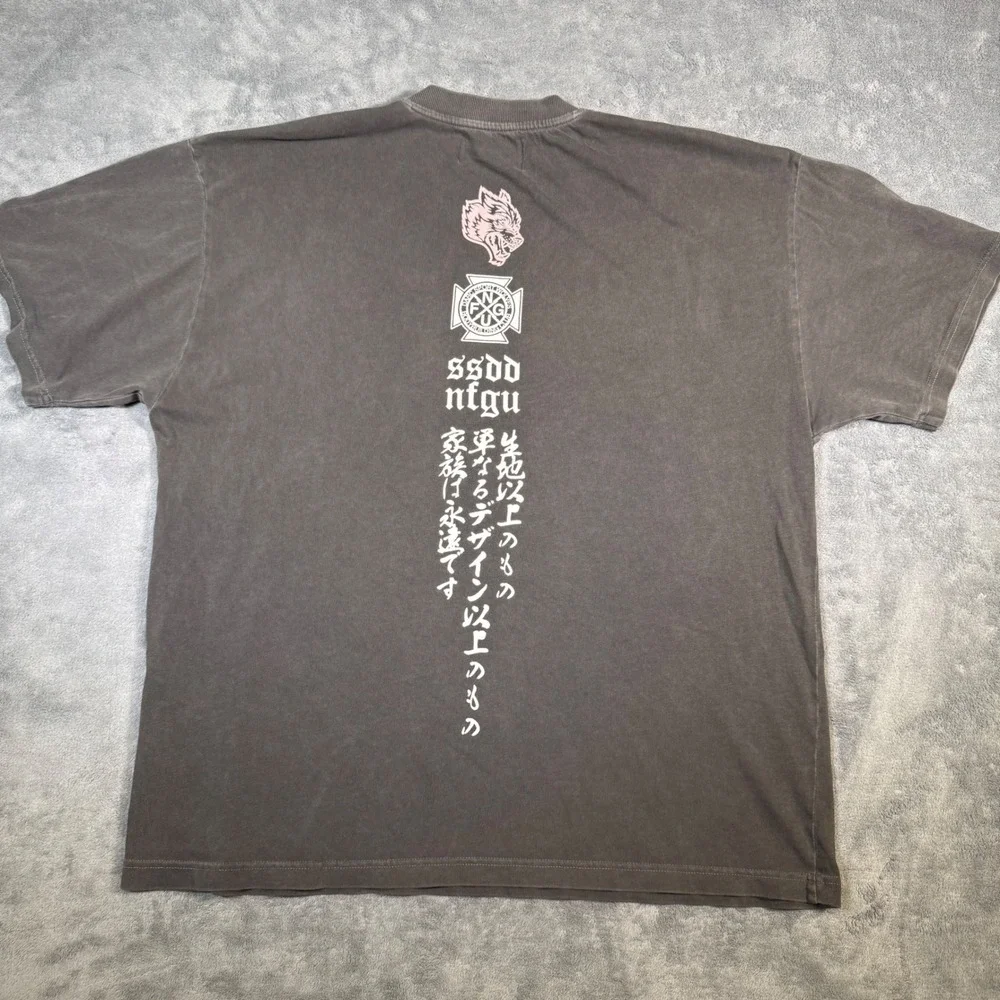 Darc Sports The Seven Virtues Shirt Men's XL Bushido Graphic Print Limited Tee - Picture 6 of 12